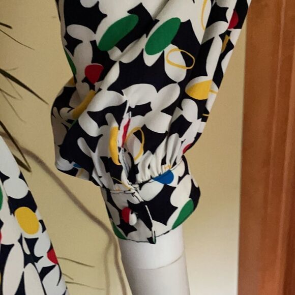 Vintage La Chemise Long Sleeve Polyester Dress - Picture 4 of 9